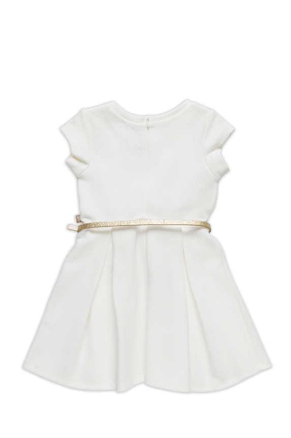 Vestido Infantil Malha Branco - DG60934 Billieblush