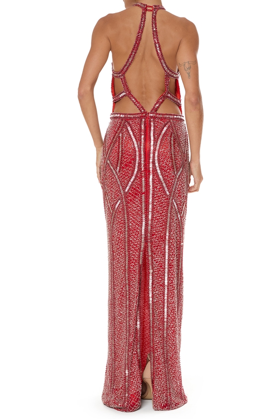 Vestido Jamile Red - DG14669 Prime Collection
