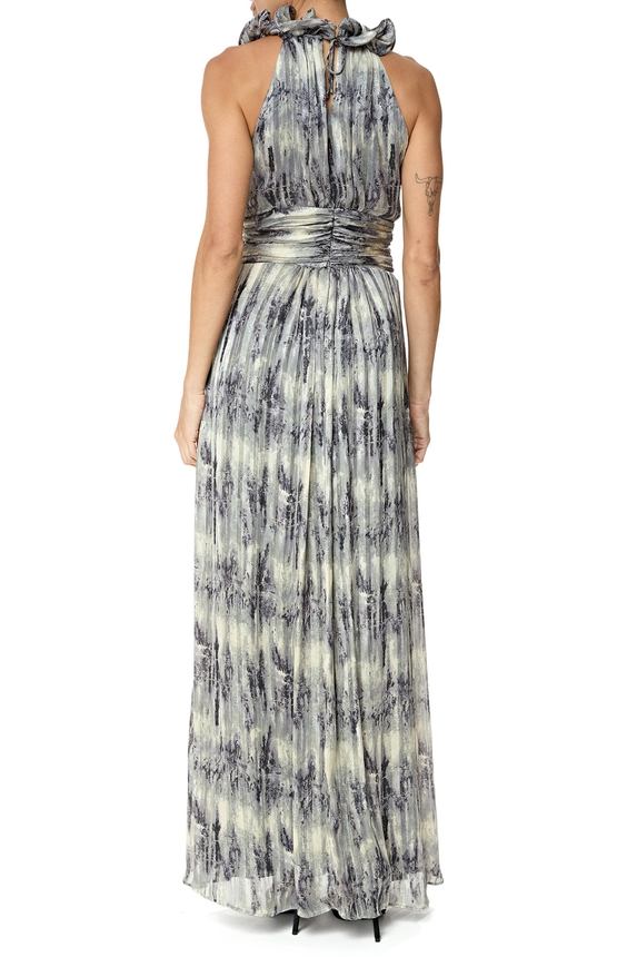 Vestido Longo Chiffon Estampado - DG76365 Essential Collection