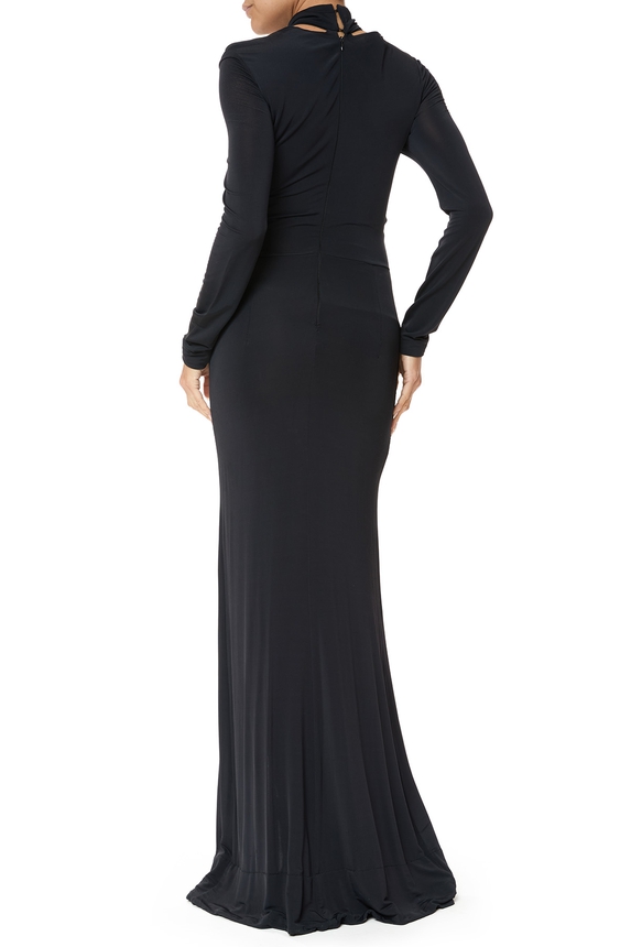 Vestido Longo Jersey Preto - DG75845 Fabulous Agilità