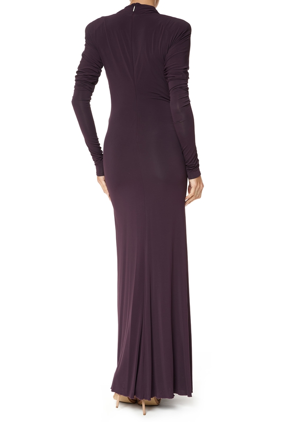 Vestido Longo Jersey Roxo - DG75899 Roberto Cavalli