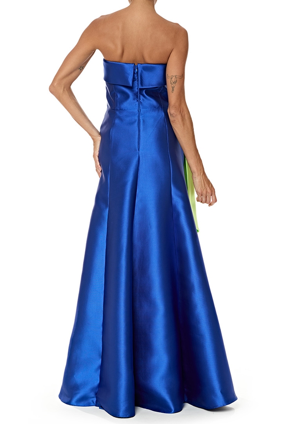Vestido Longo Zibeline Azul - DG76827 Blessed