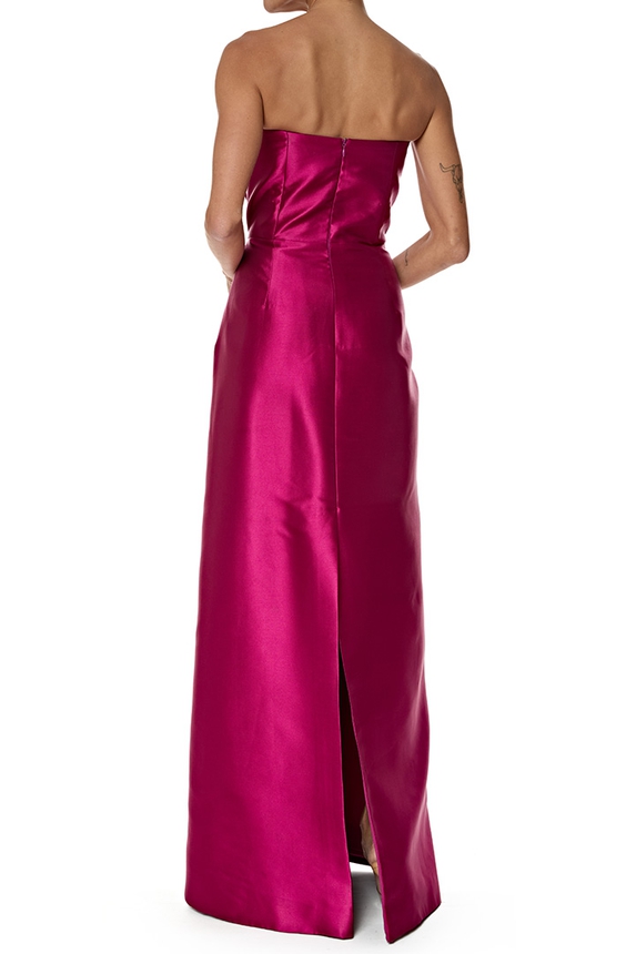 Vestido Longo Zibeline Rosa - DG77032 Oro Brand