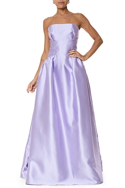 Vestido Longo Zibeline Roxo