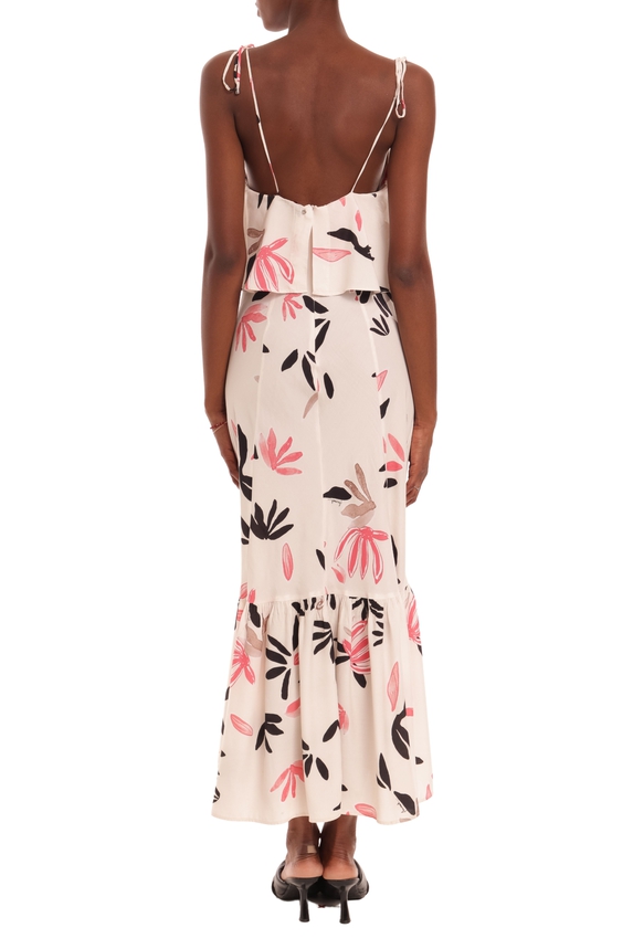 Vestido Midi Viscose Estampado - DG36191 Animale