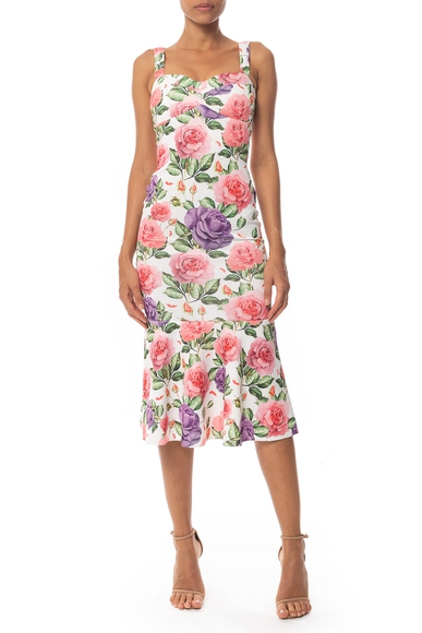 Vestido Midi Floral
