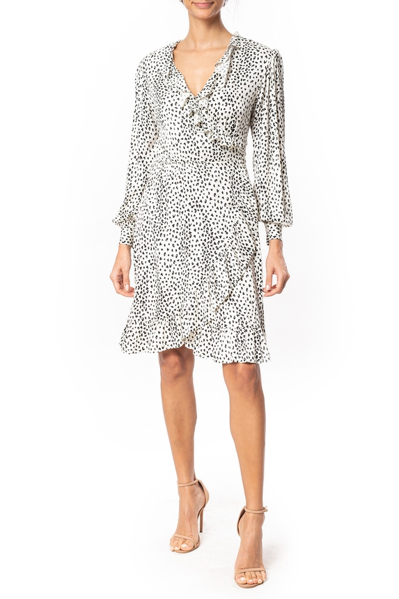 Vestido Midi Malha Estampado - DG50580 Maje