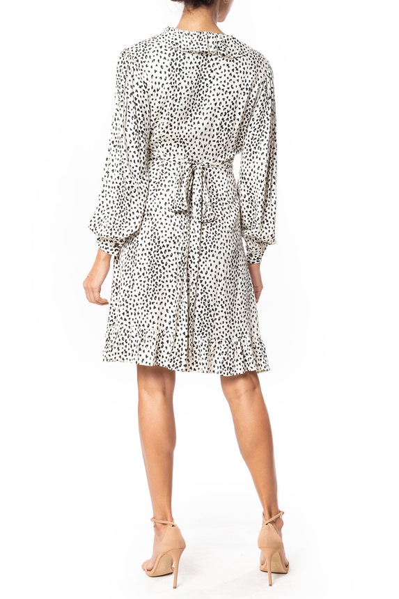 Vestido Midi Malha Estampado - DG50580 Maje