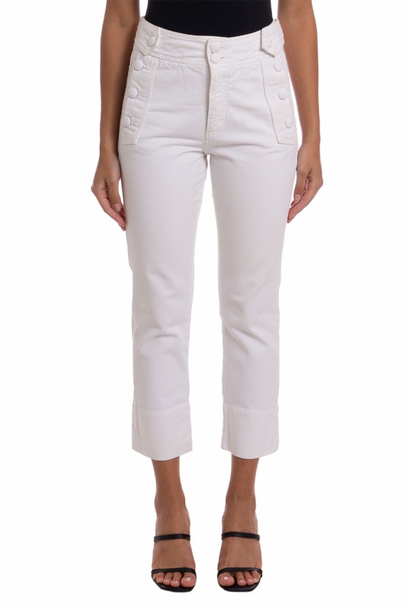 Calça Skinny Algodão Branco - DG25292 Animale