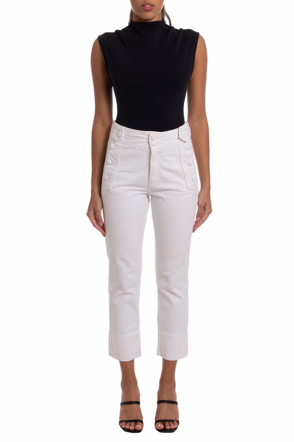 Calça Skinny Algodão Branco - DG25292 Animale