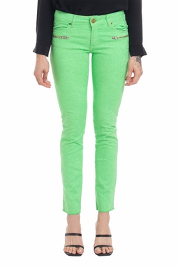 Calça Skinny Algodão Verde
