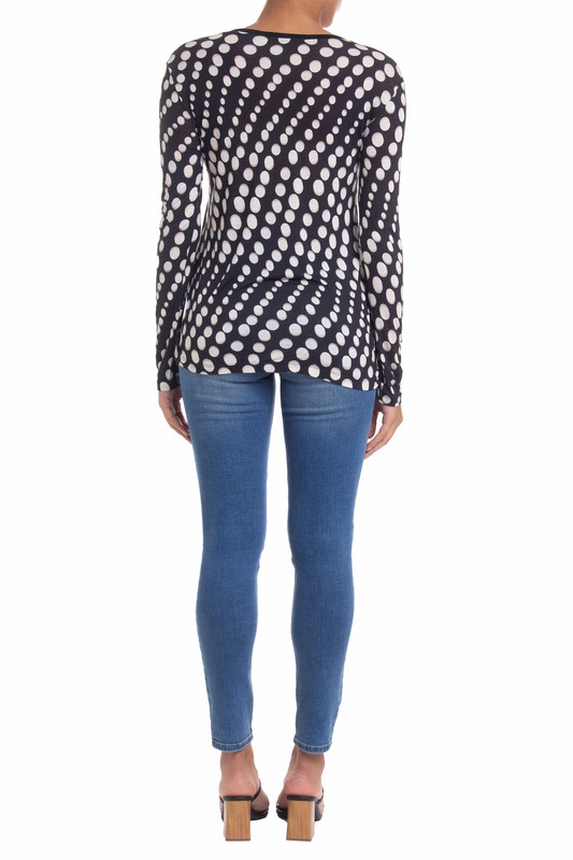 Blusa Manga Longa Viscose Estampado - DG21267 Animale
