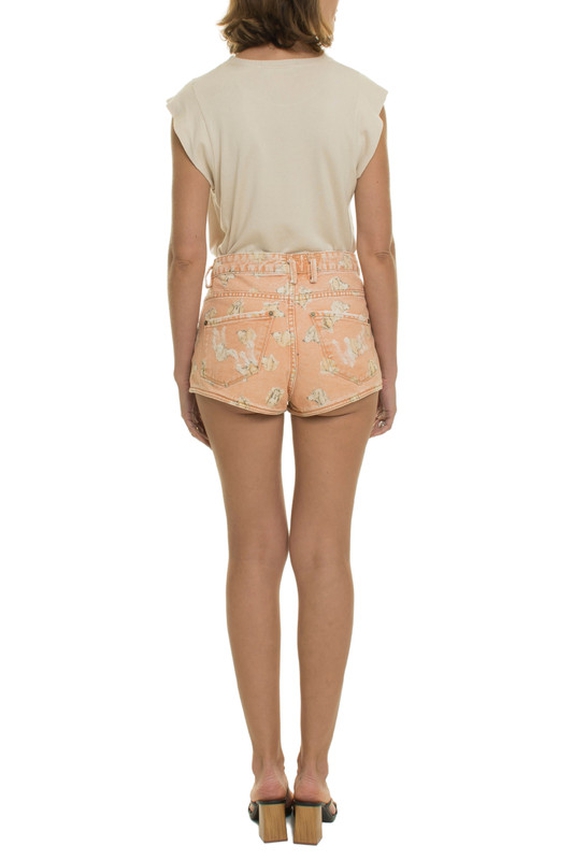 Shorts Curtos Jeans Estampado - DG20117 Animale