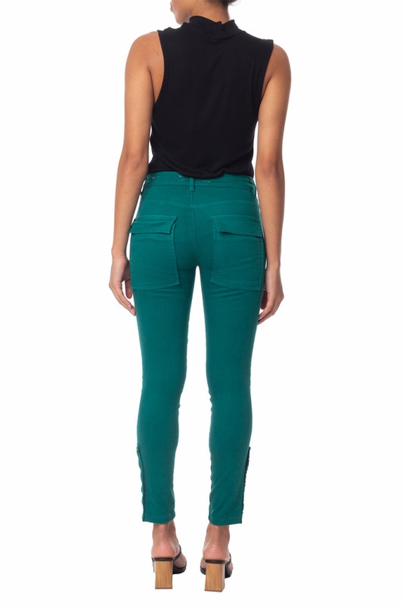 Calça Skinny Algodão Verde - DG20433 Animale