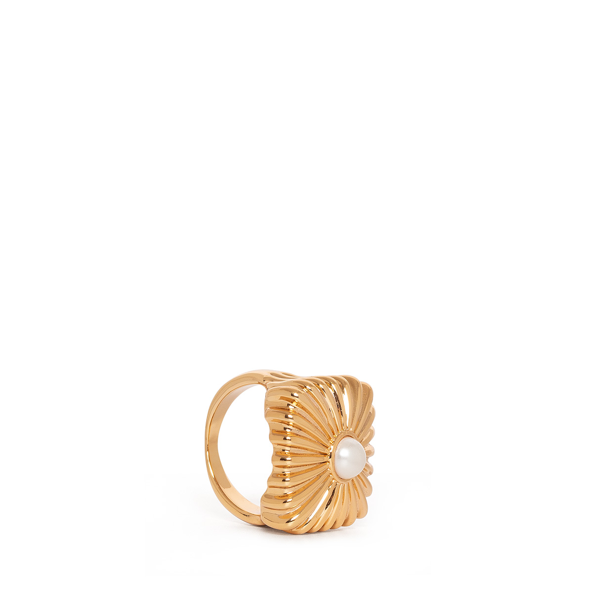 Anel Metal Dourado