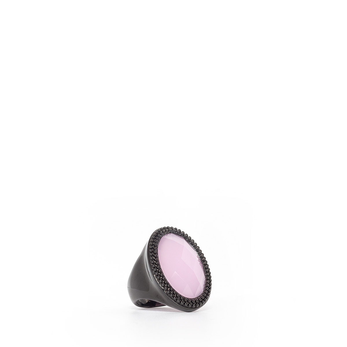 Anel Metal Rosa