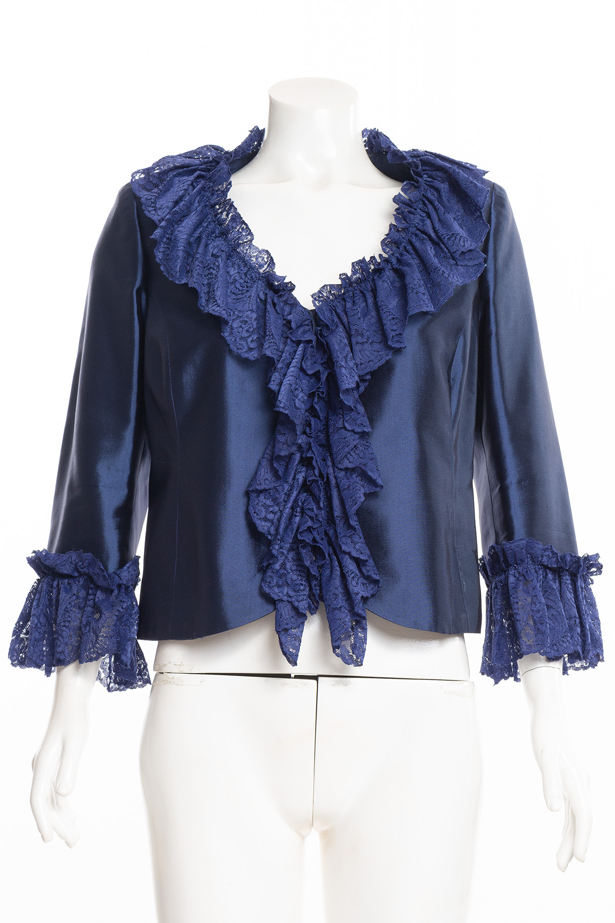 Blazer Cetim Azul