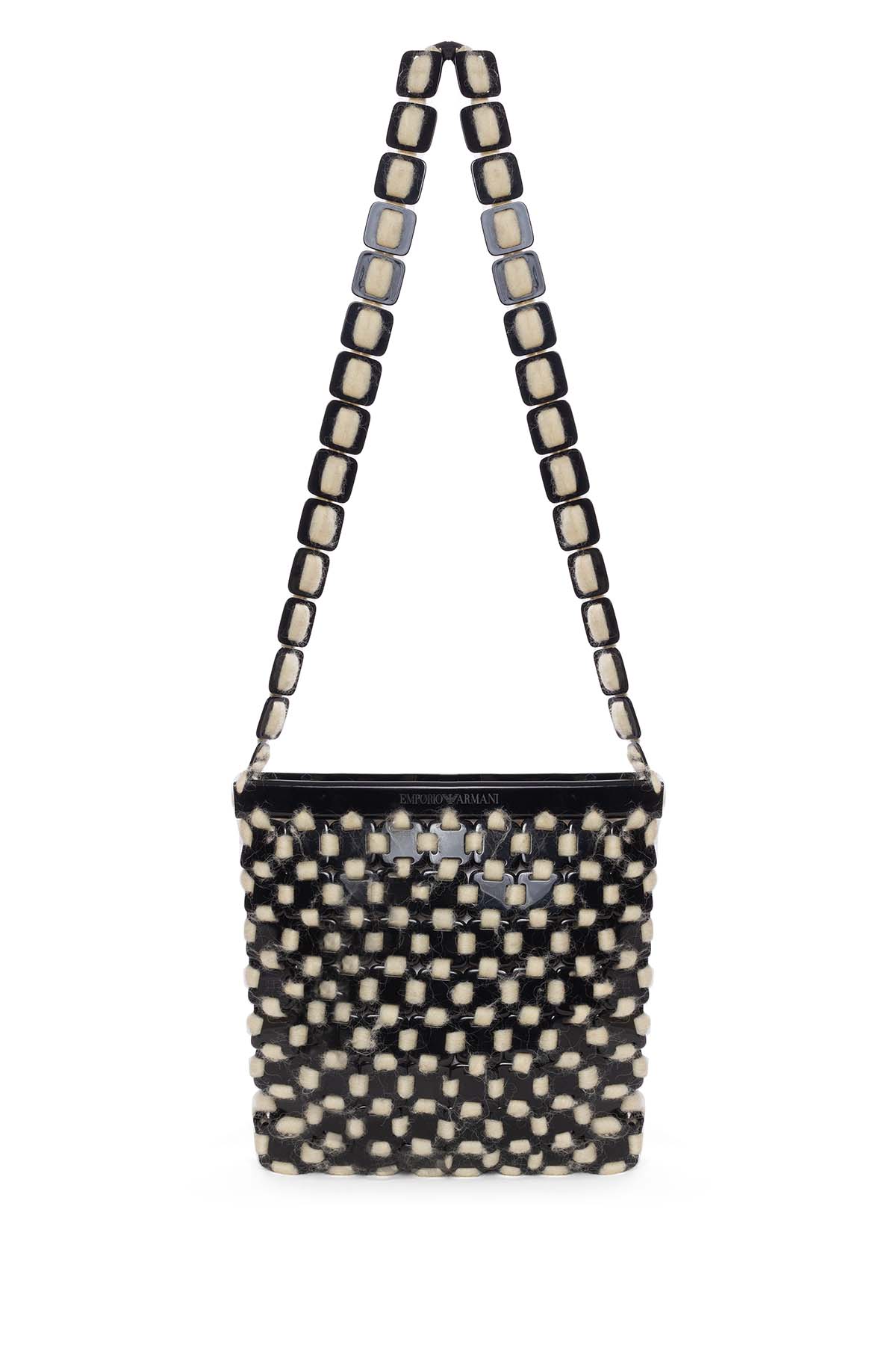 Bolsa Grande Lã Estampado