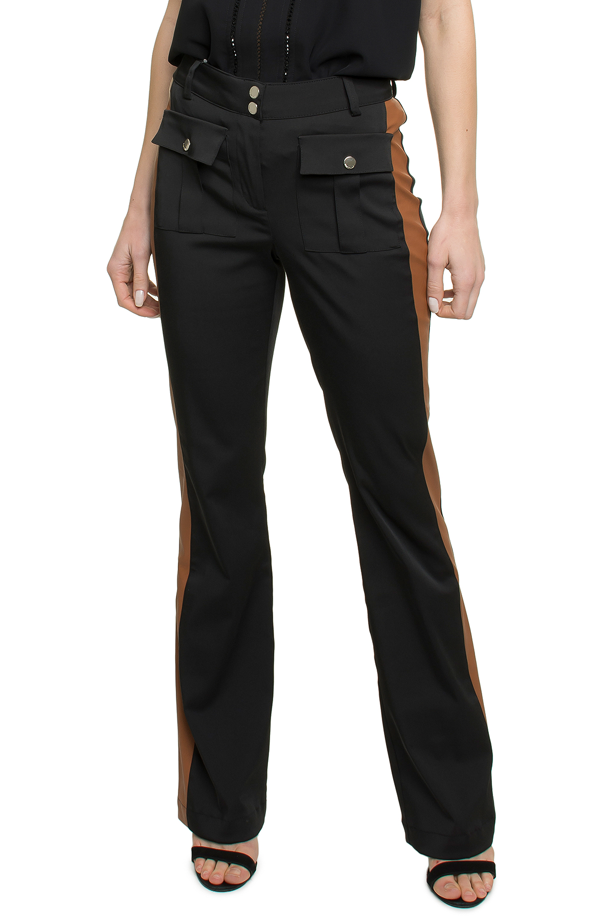 Boot Cut Faixa Pu Lateral