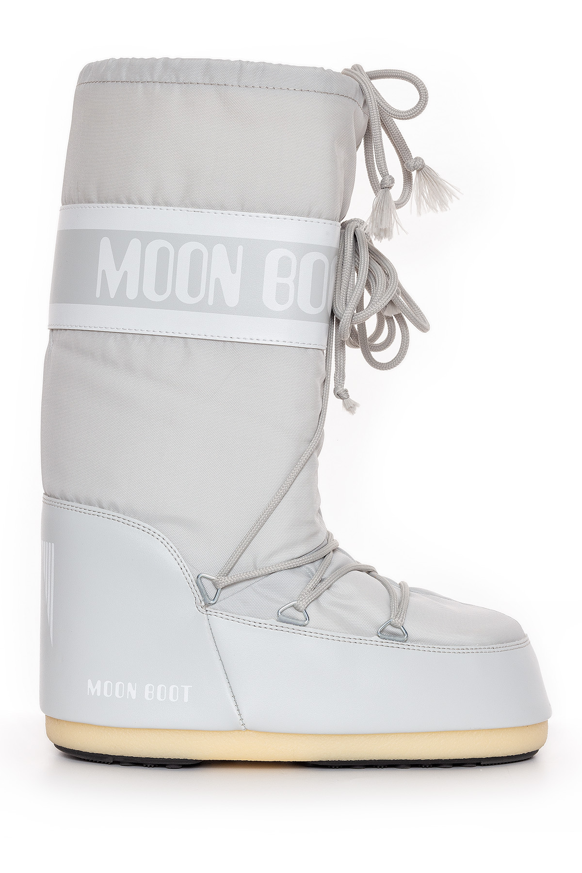 Bota Para Neve Nylon Cinza