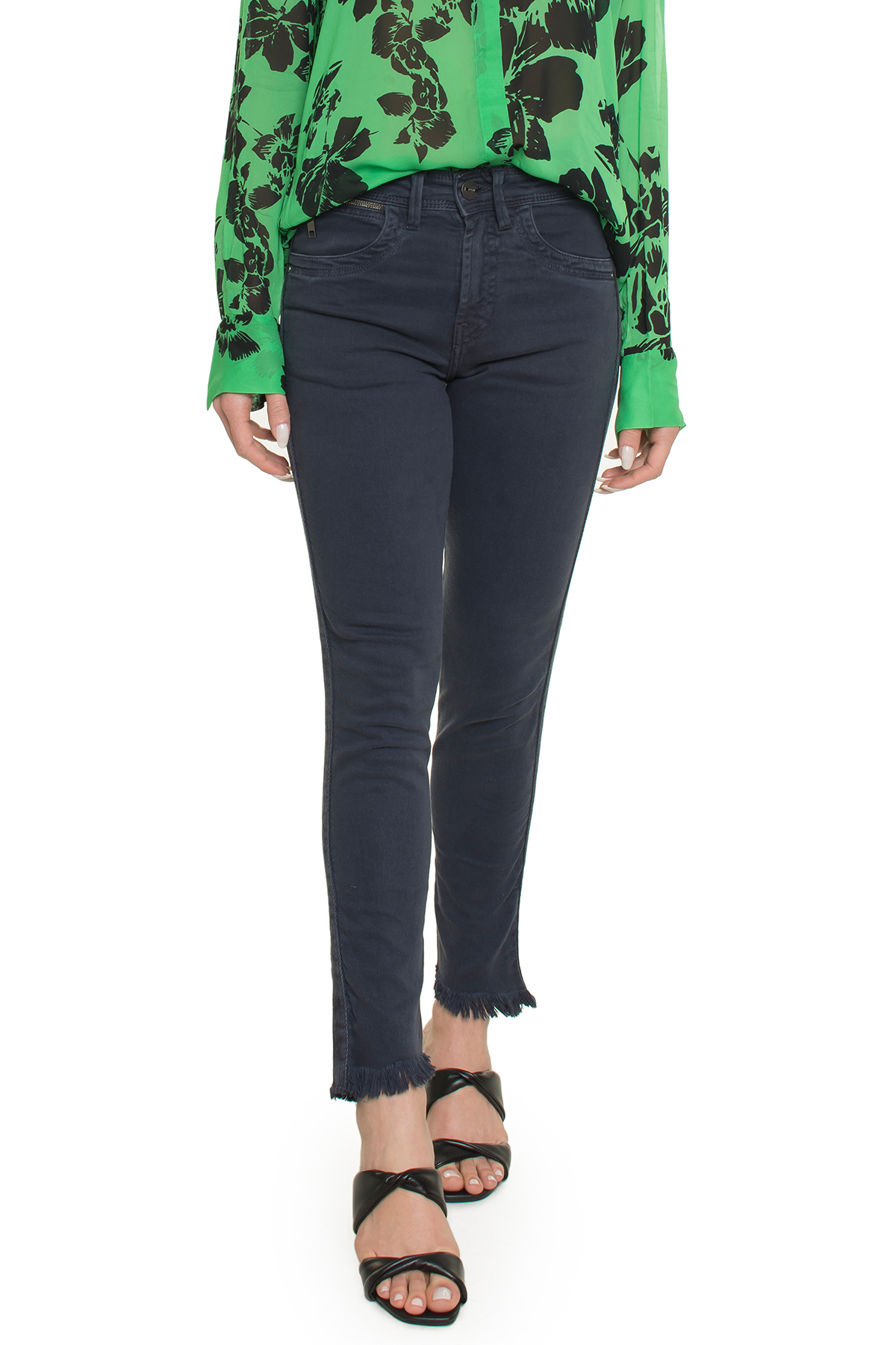 Calca Basic Skinny Midi Color Galao