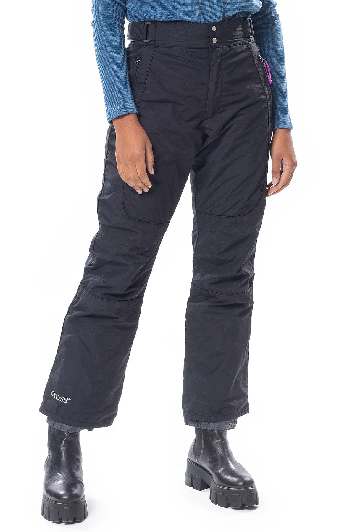 Calça Reta Nylon Preto