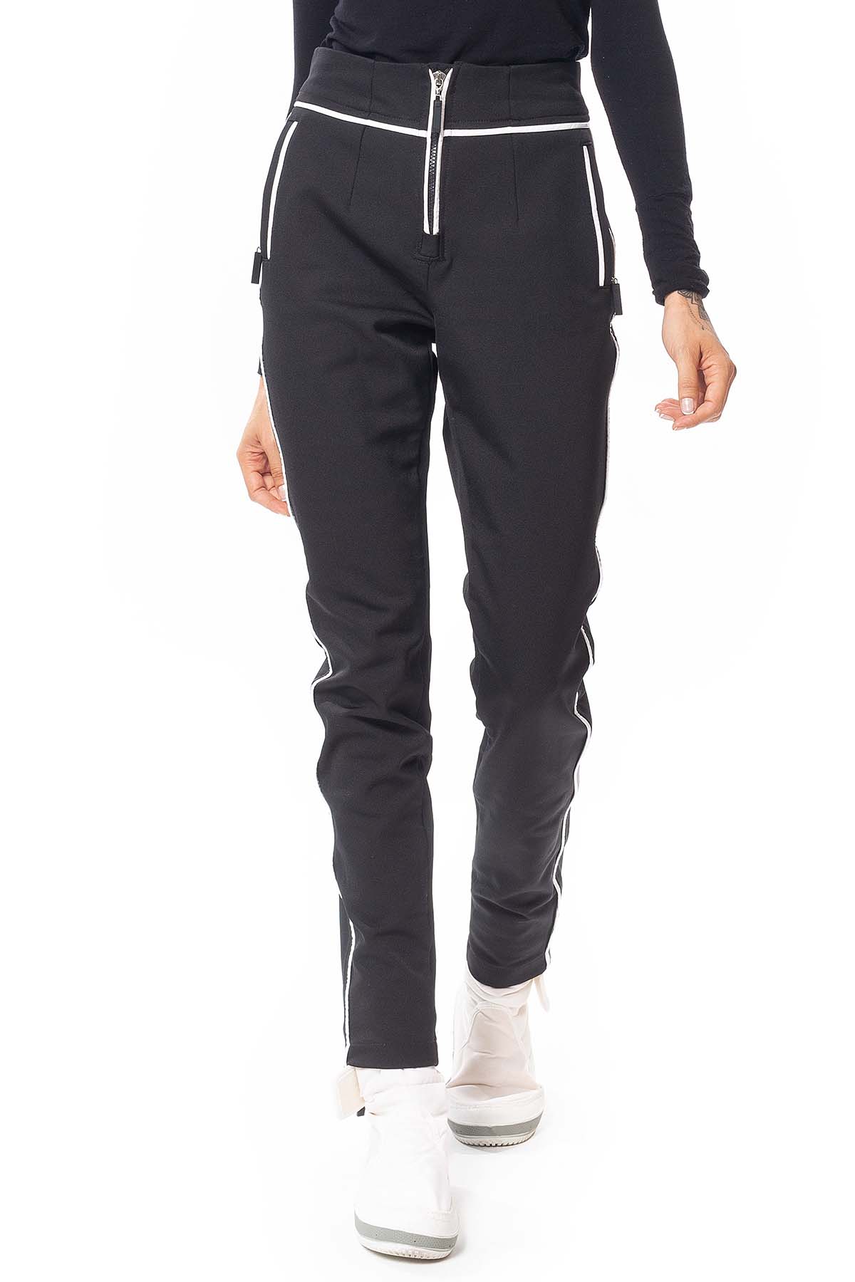 Calça Reta Viscose Preto