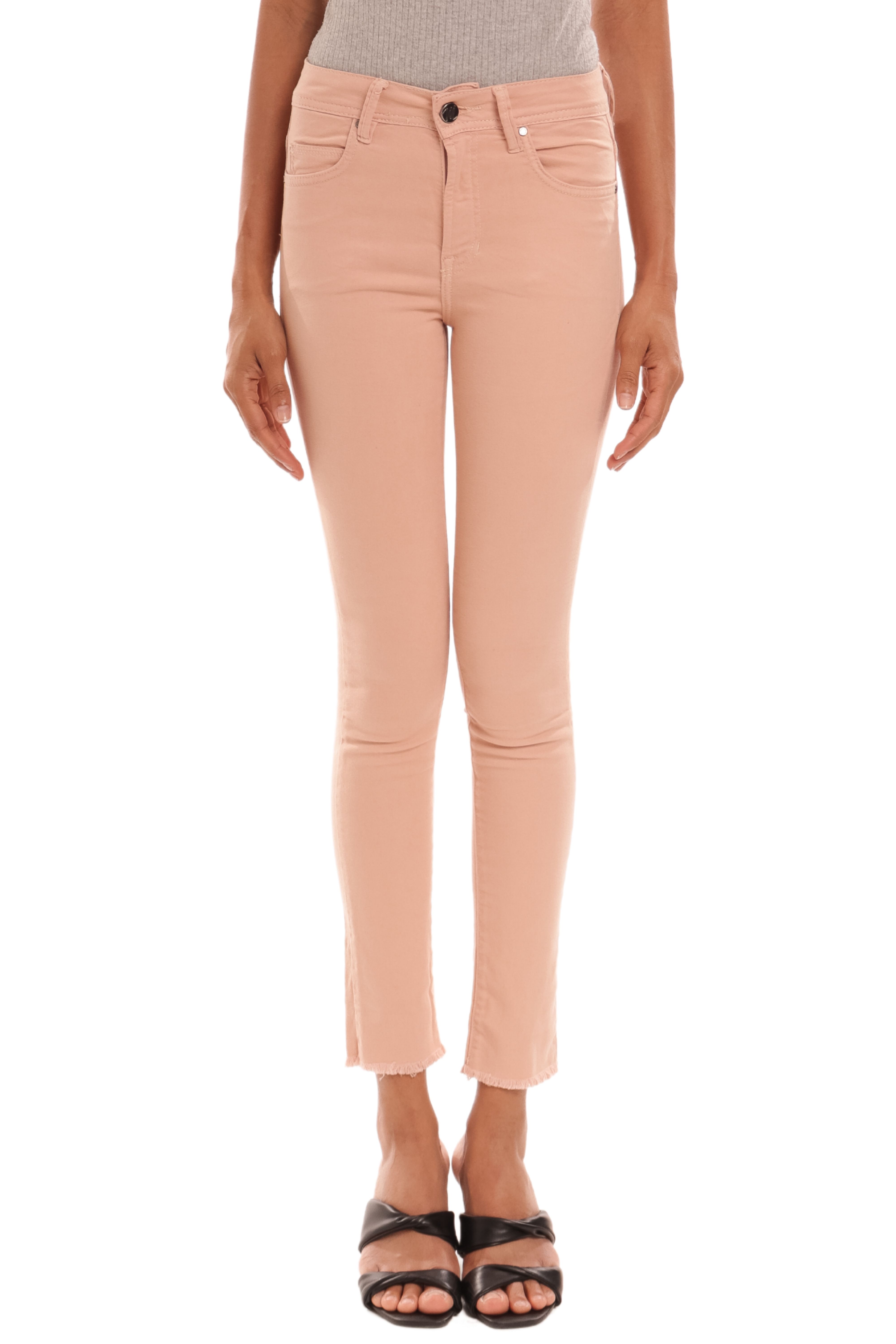 Calça Sarja Rosa