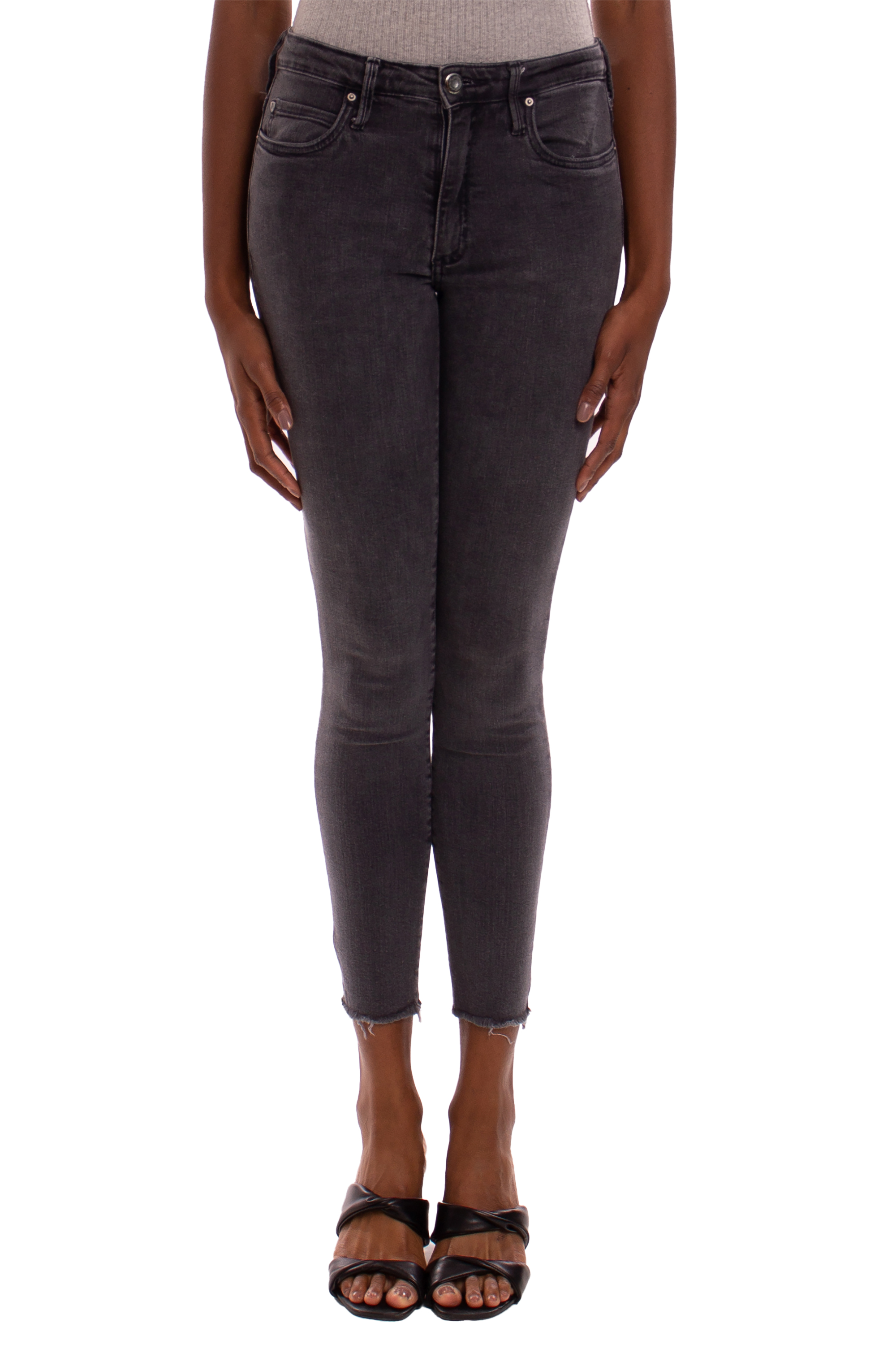 Calça Skinny Algodão Preto
