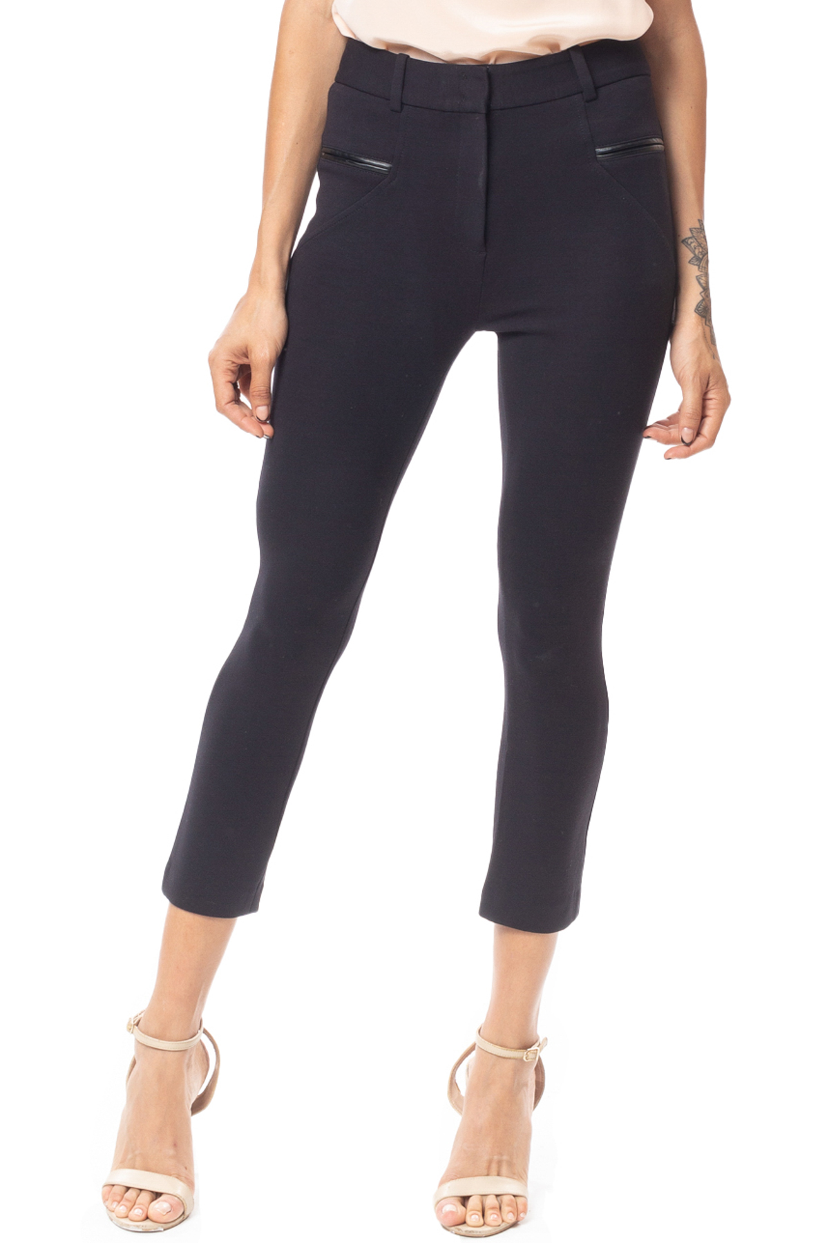 Calça Skinny Malha Preto