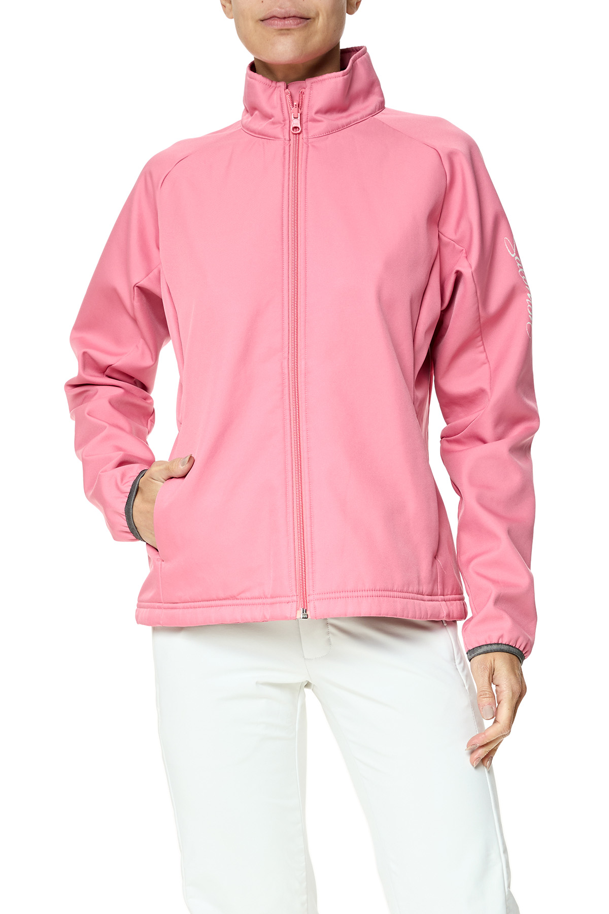 Casaco Interno Nylon Rosa