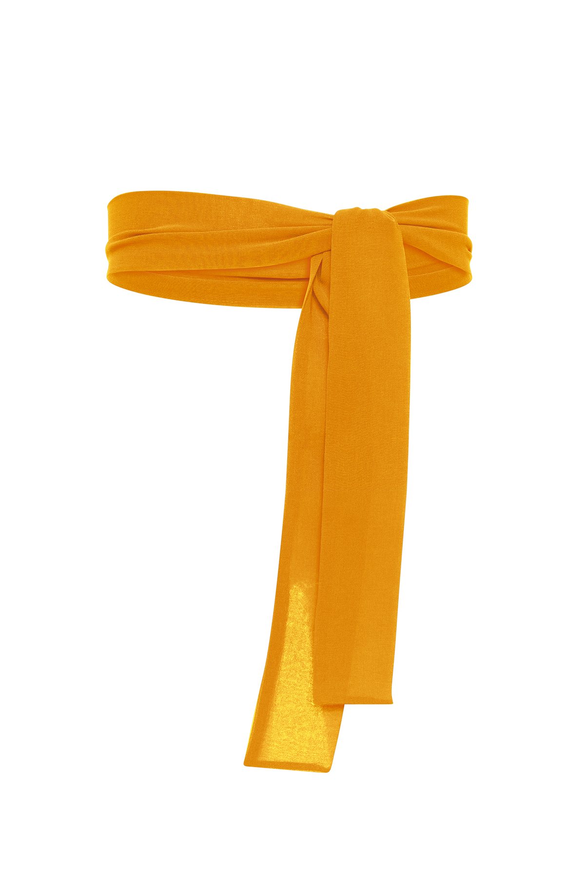 Cinto Chiffon Amarelo