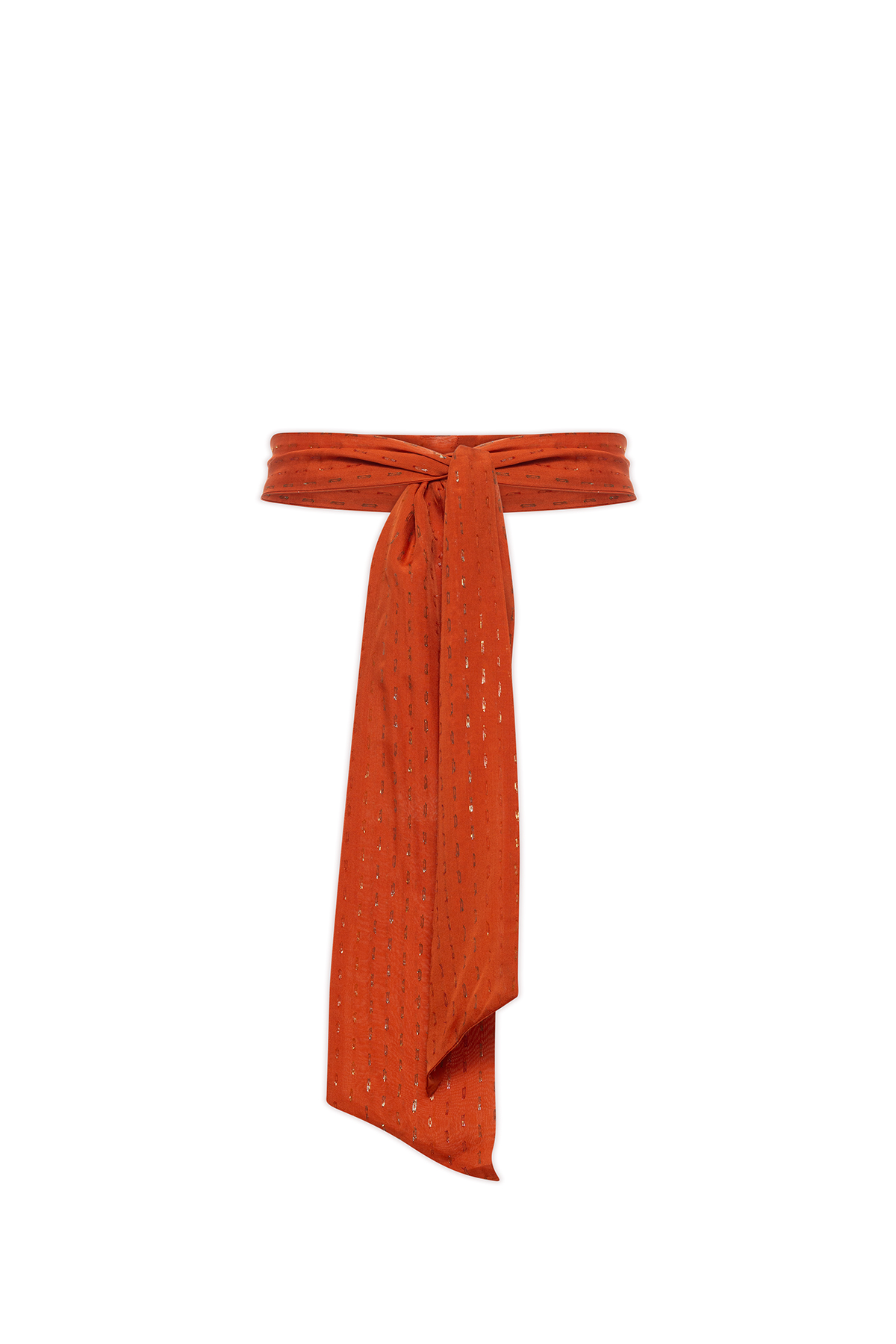 Cinto Chiffon Laranja