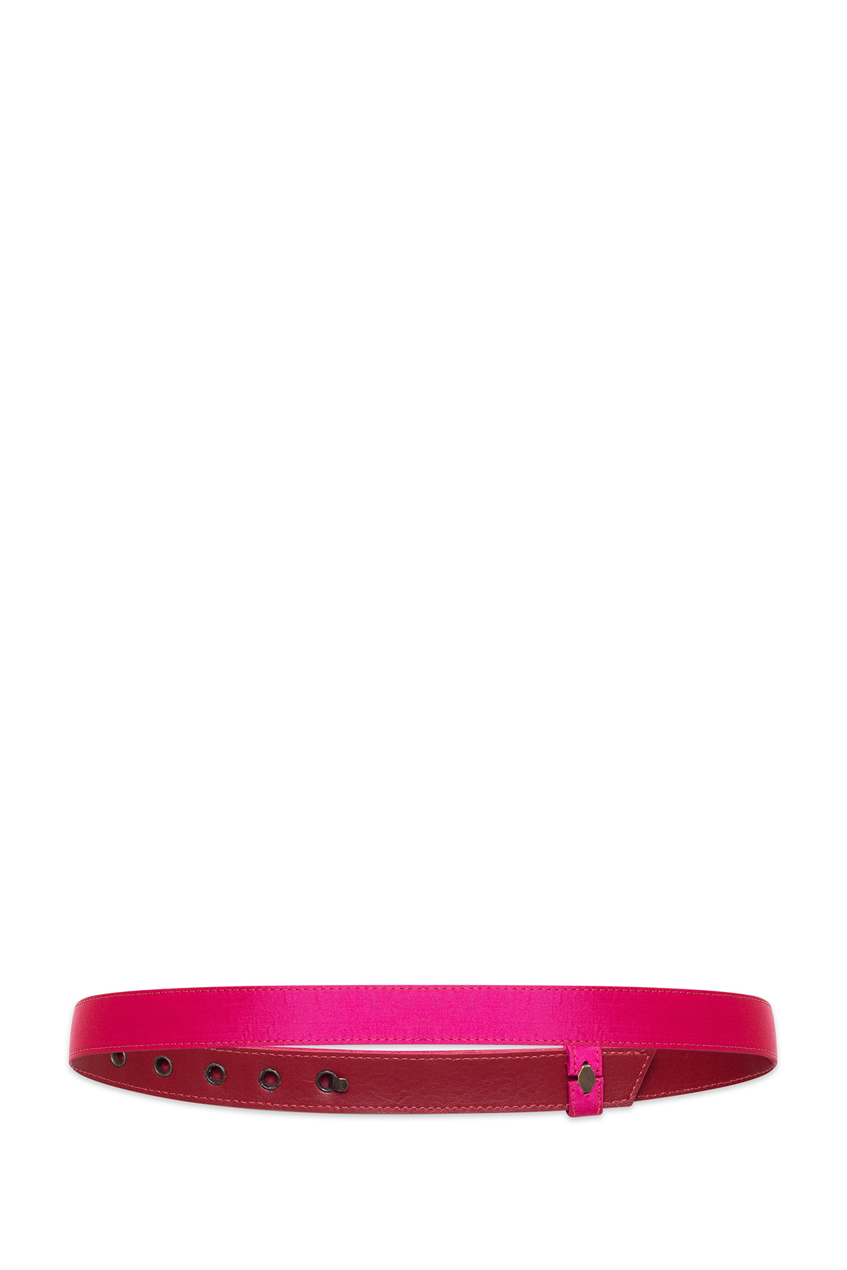 Cinto Couro Rosa