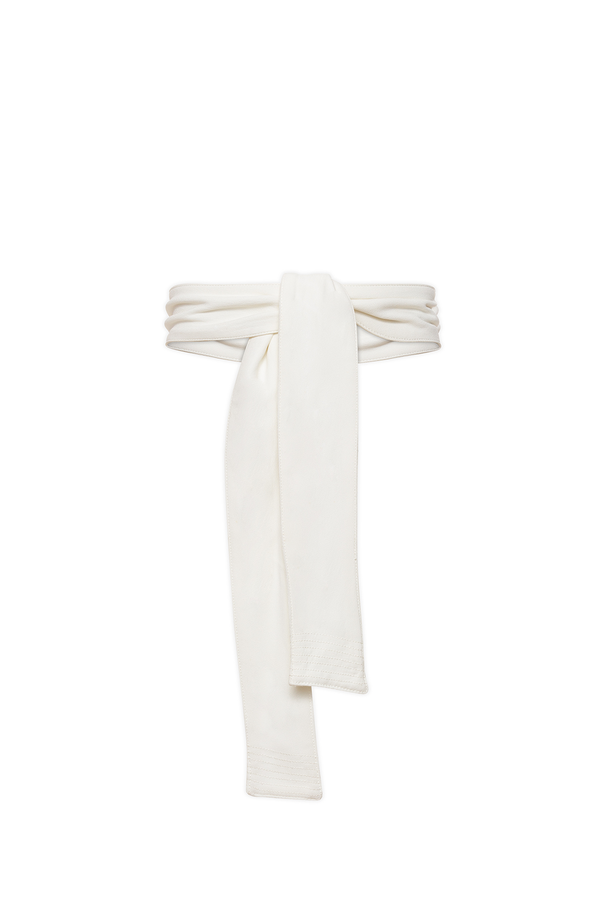 Cinto Crepe Branco