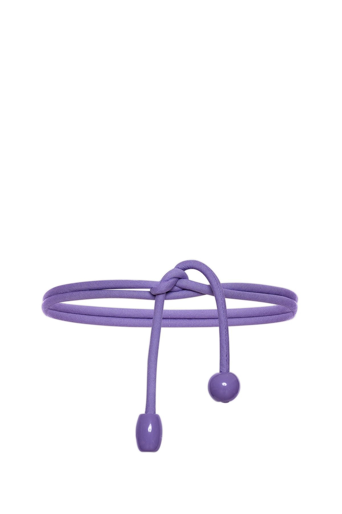 Cinto do Vestido Longo Algodão Roxo