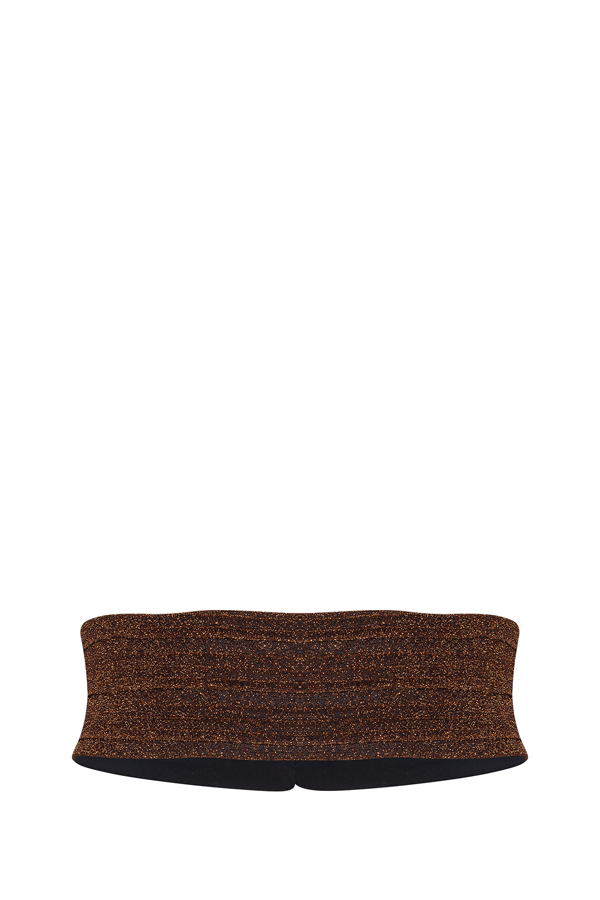 Cinto do Vestido Lurex Marrom