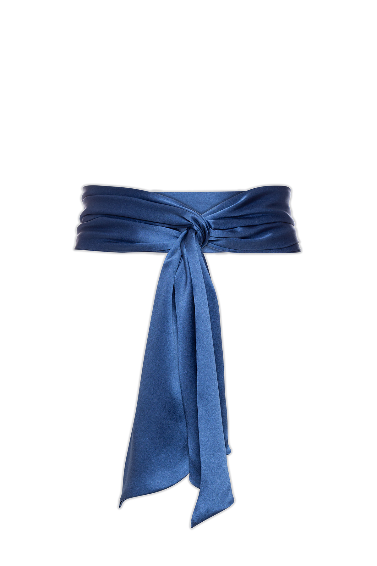 Cinto Seda Azul
