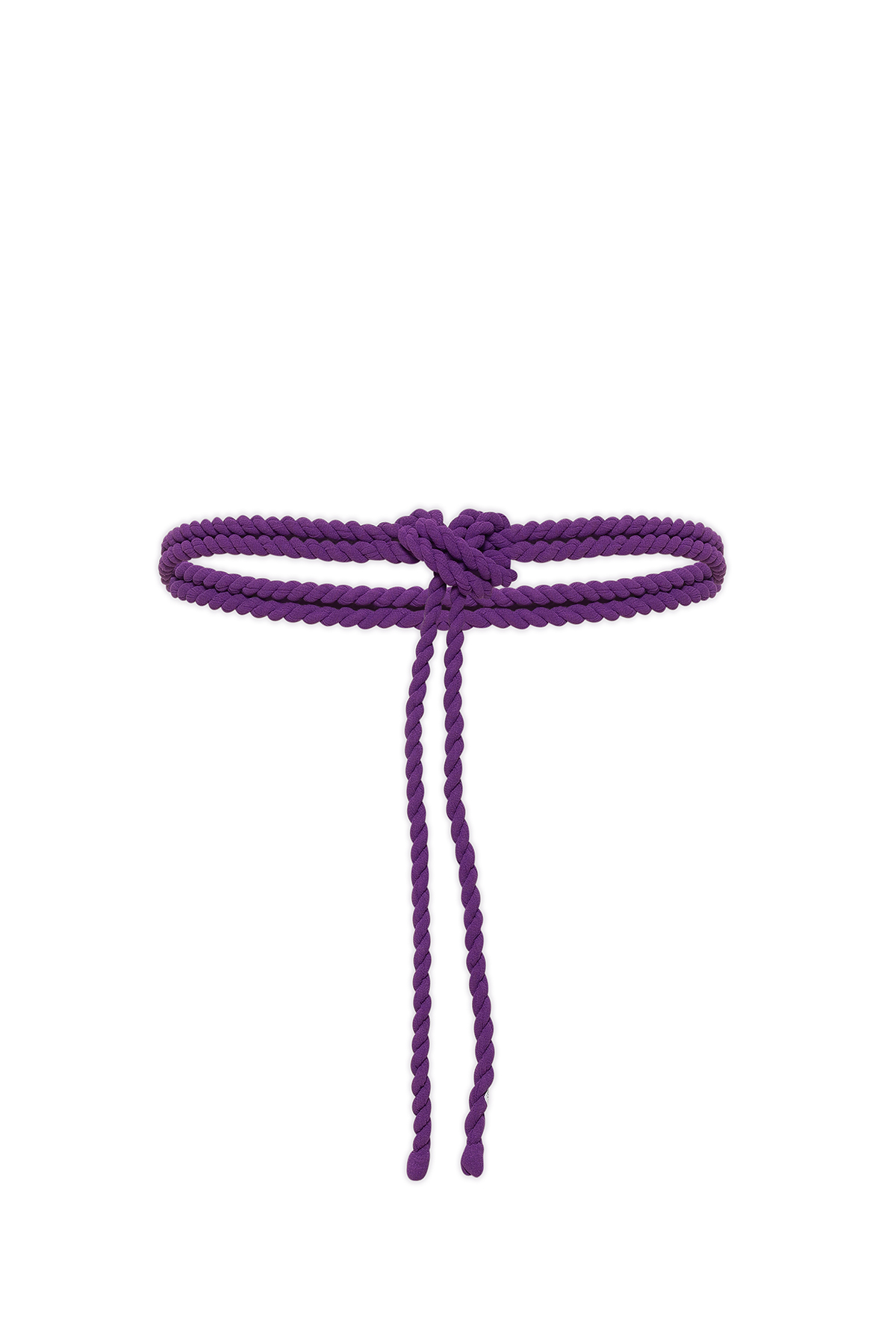 Cinto Torção Crepe Roxo
