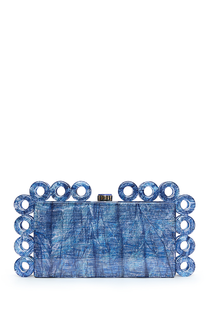 Clutch Acrílico Azul