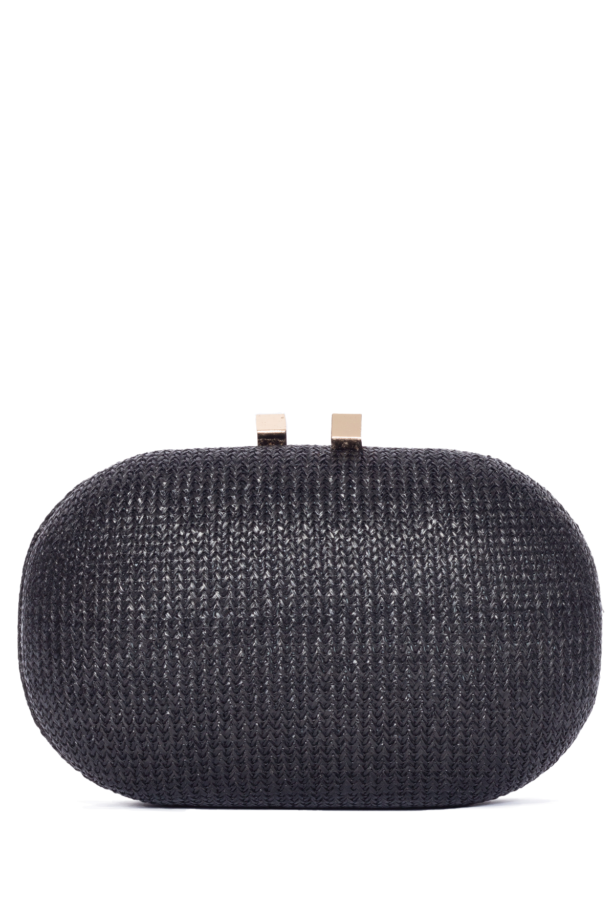 Clutch Palha Preto