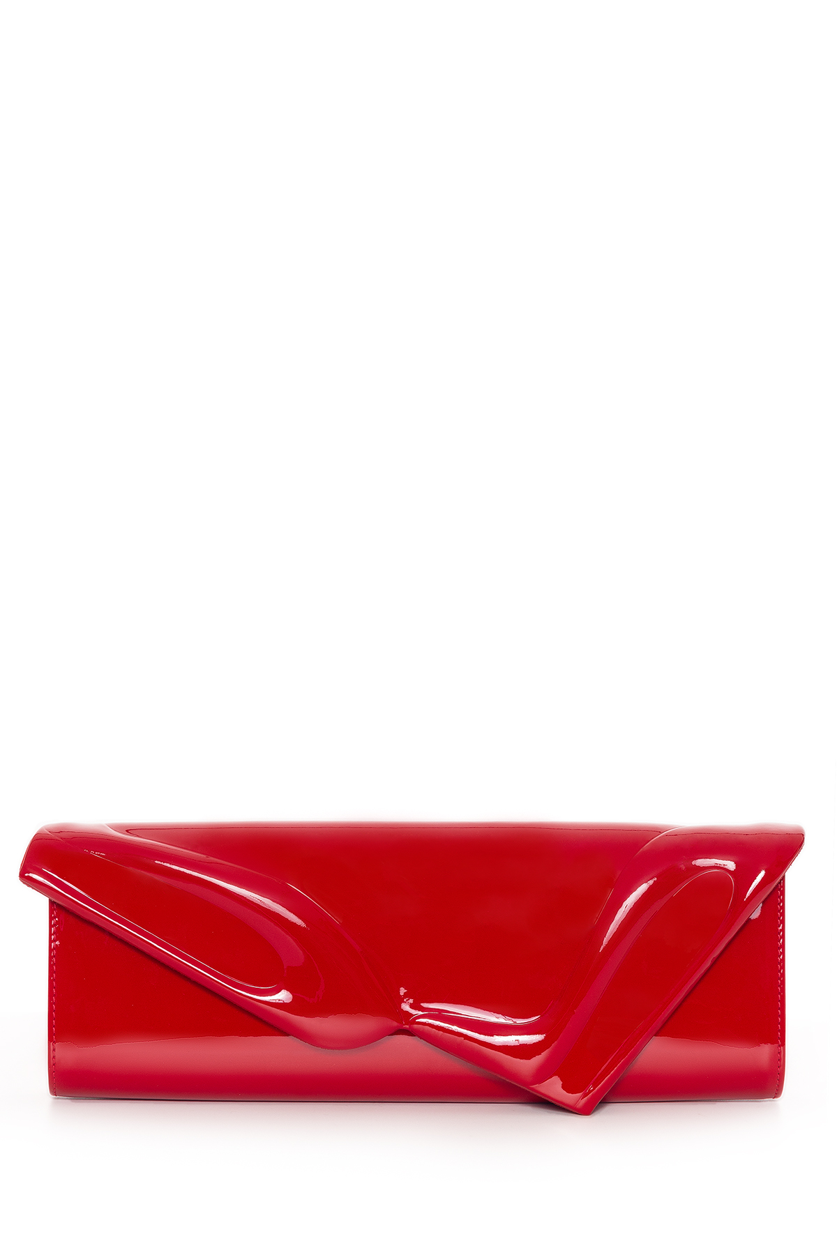 Clutch Couro Vermelho