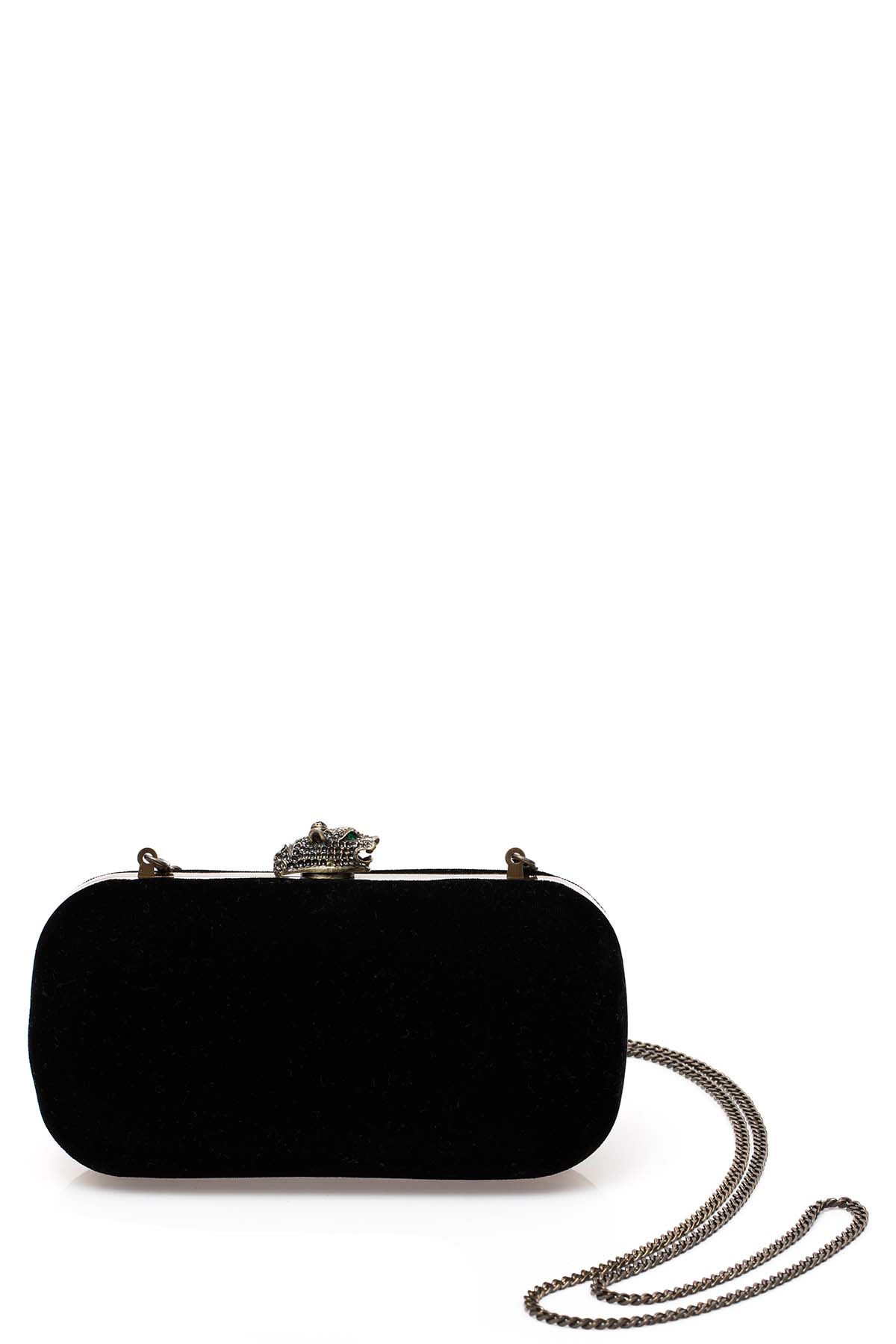 Clutch Veludo Preto