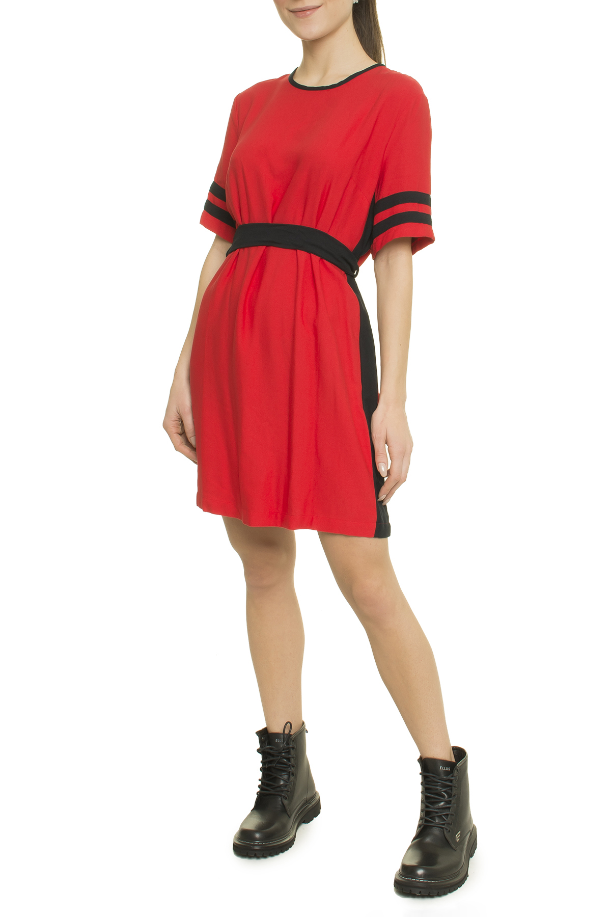Crepe Vermelho Faixa