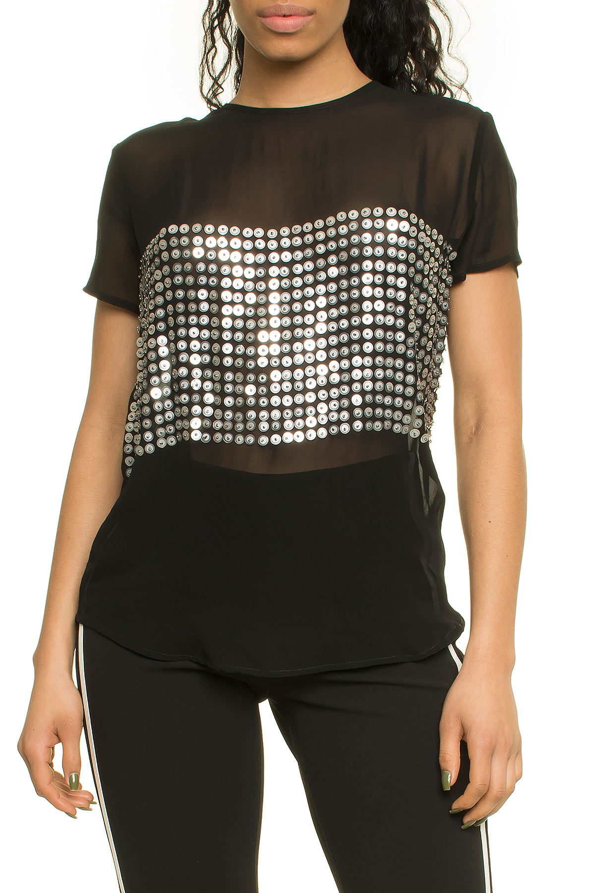 Georgette Embroidery Blouse Mc