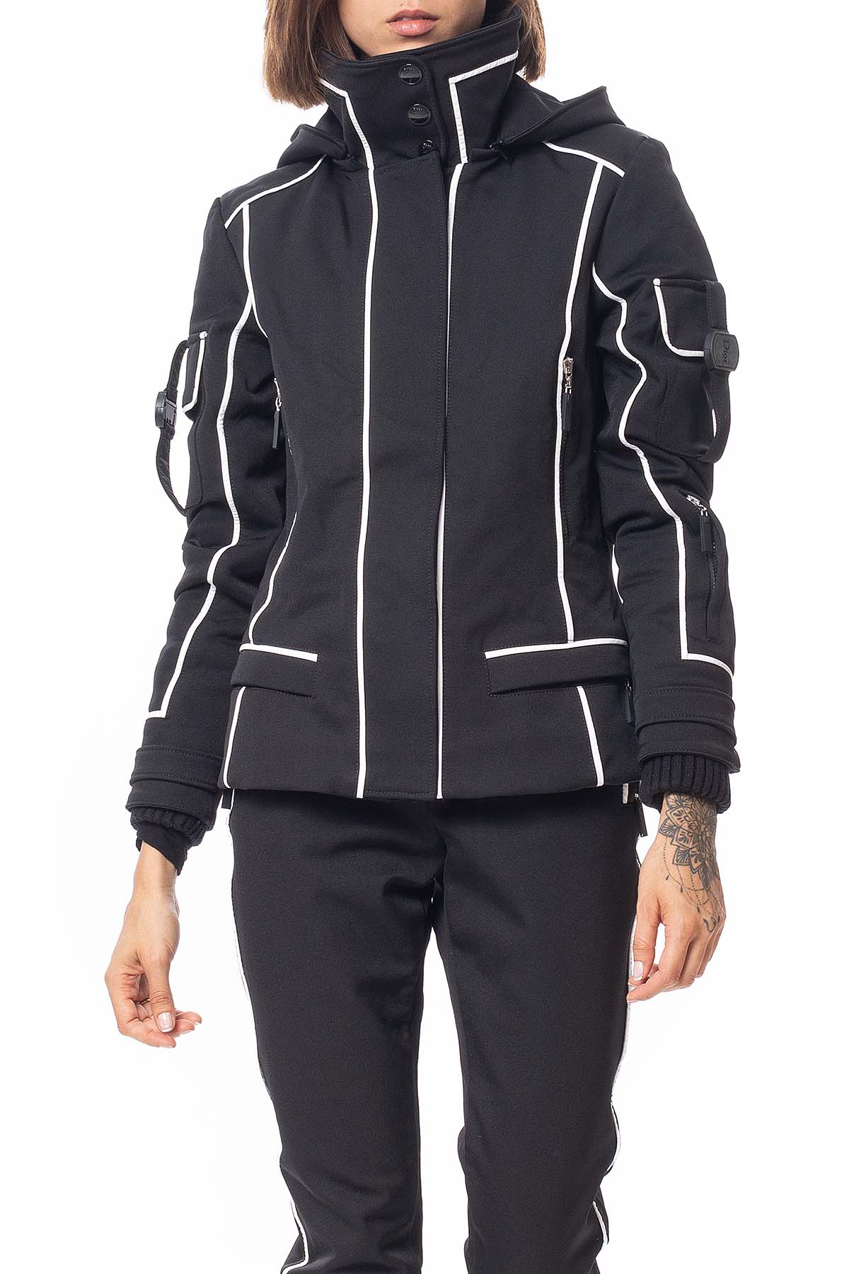 Jaqueta Viscose Preto