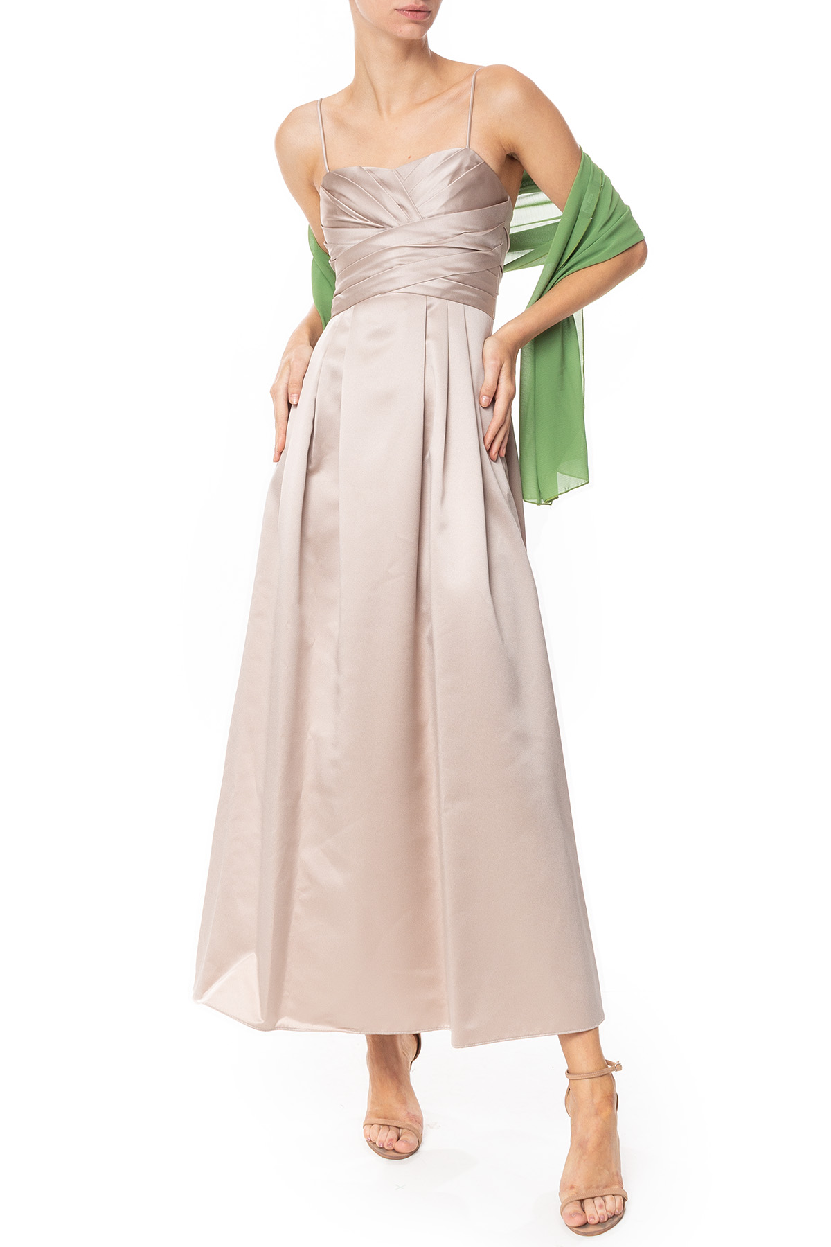 Pashmina Crepe Verde