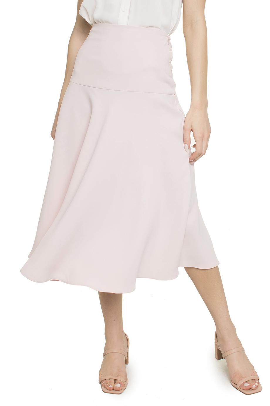 Saia Midi Rose
