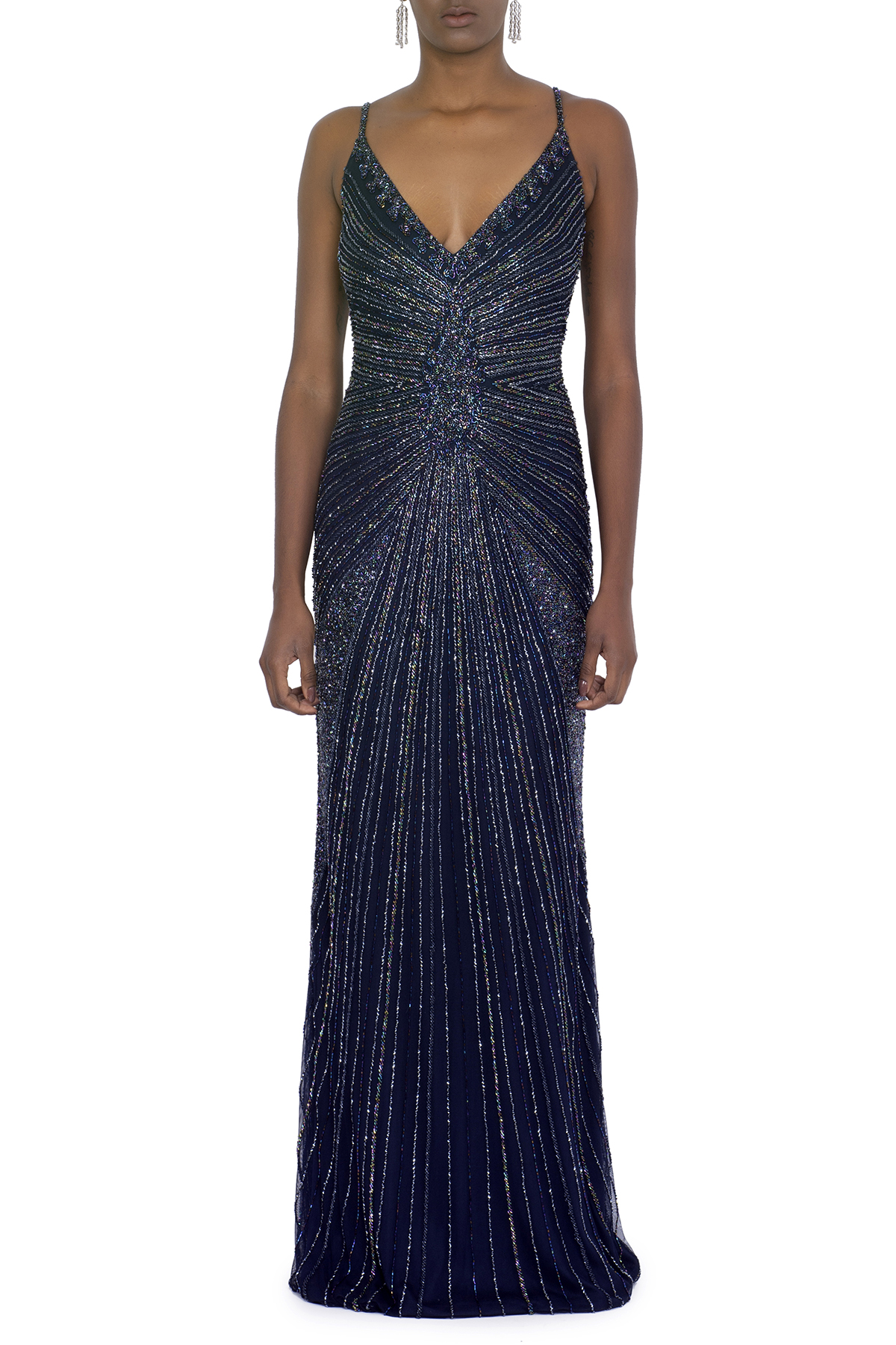 Vestido Ariadne Dark Blue