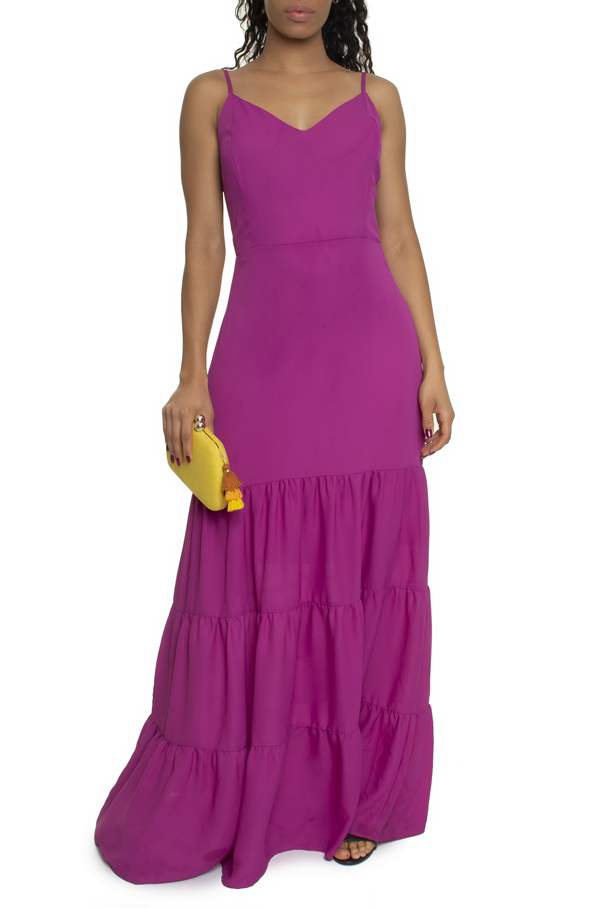 Vestido Saia Camadas